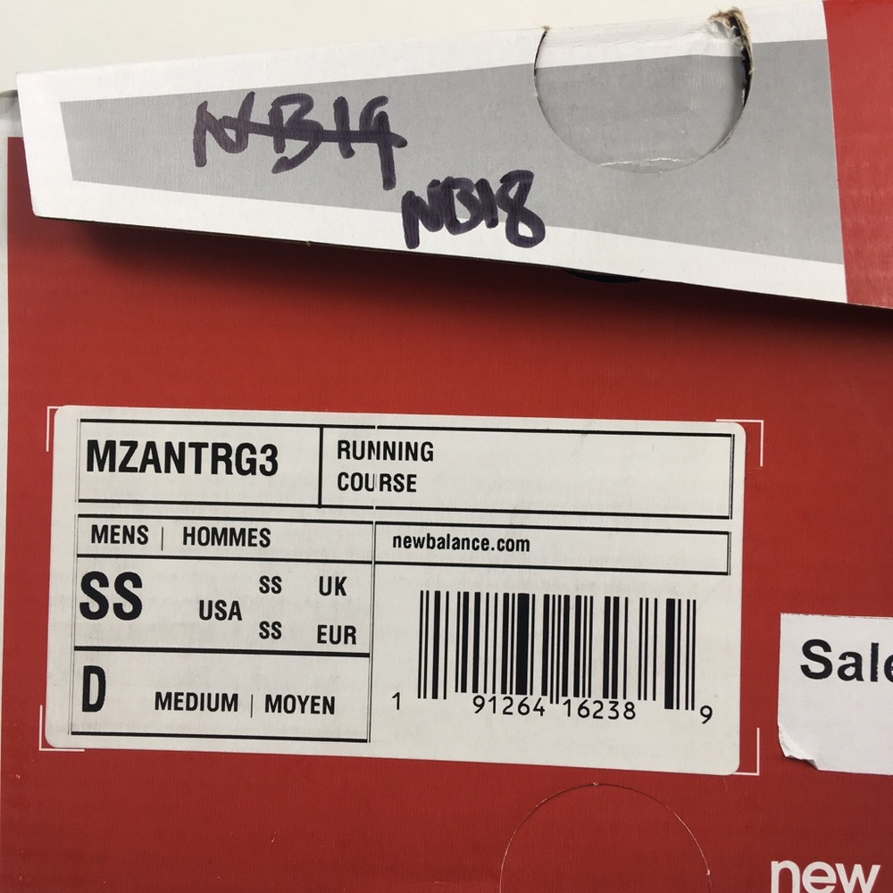New Balance MZAN 9.5 NB18 Running Sneakers Shoes - Picture 7 of 7